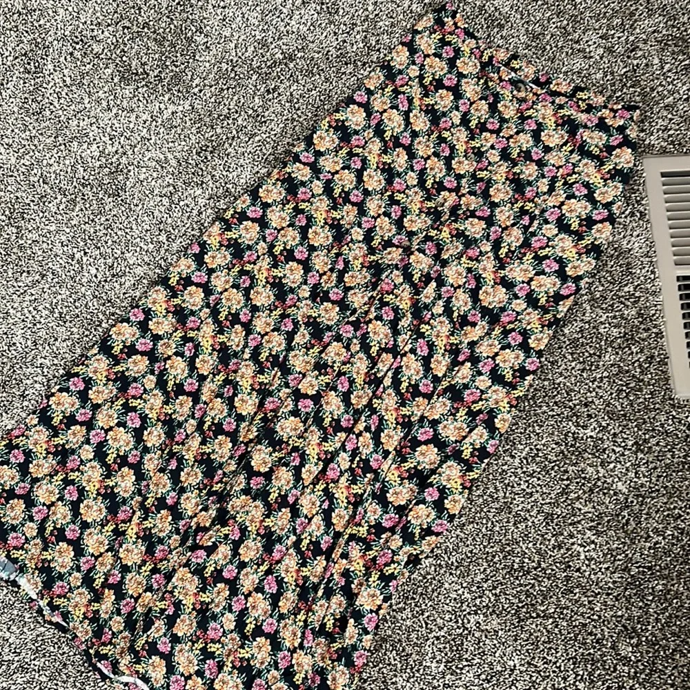 Urban Outfitters Floral Patterned Button Maxi Skirt, worn once